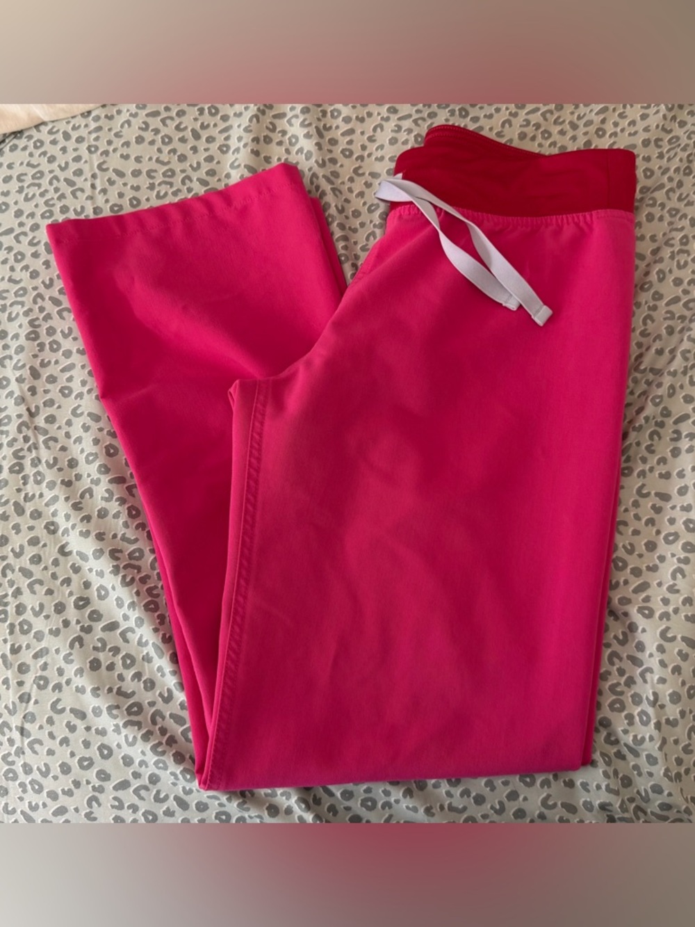 Figs Livingston Scrub Pants - Shocking Pink